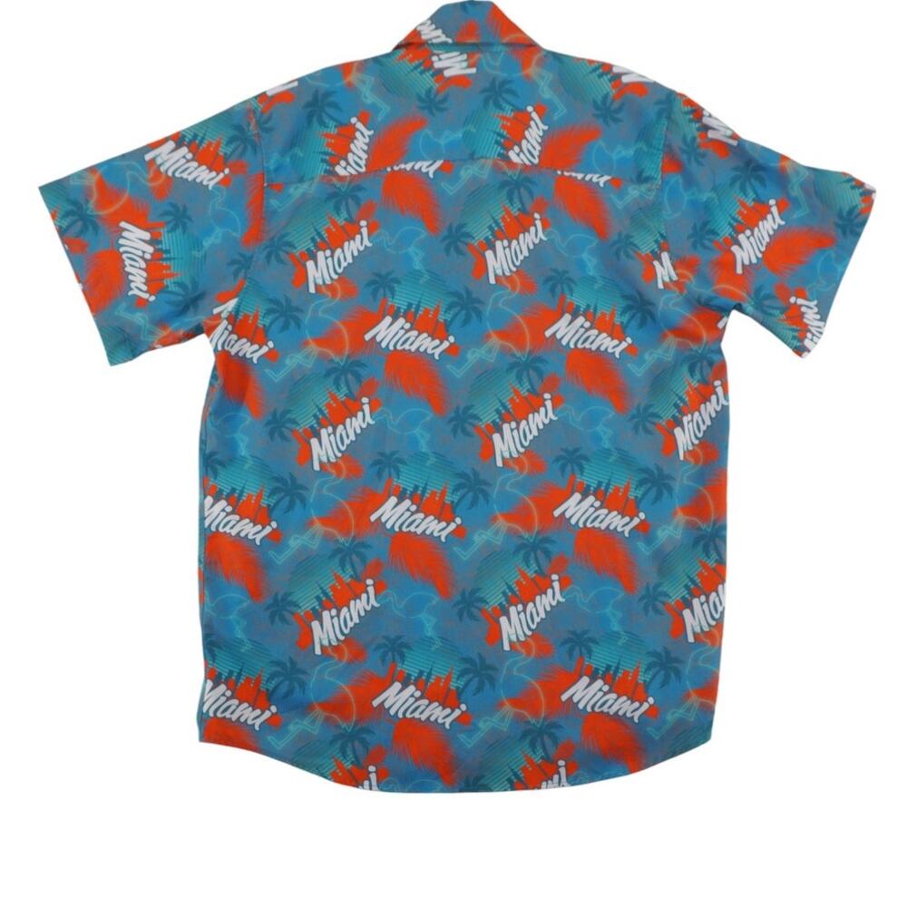Dixxon Flannel Co Vice Miami Shirt Mens Button Up Loud Tropical Print L - Picture 3 of 6